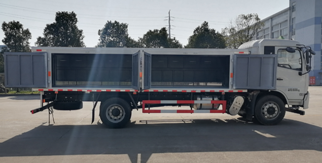 东风D9毒性气体厢式运输车