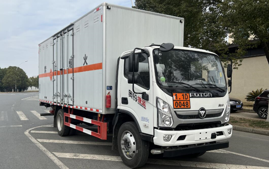 奥铃6米2烟花爆竹运输车